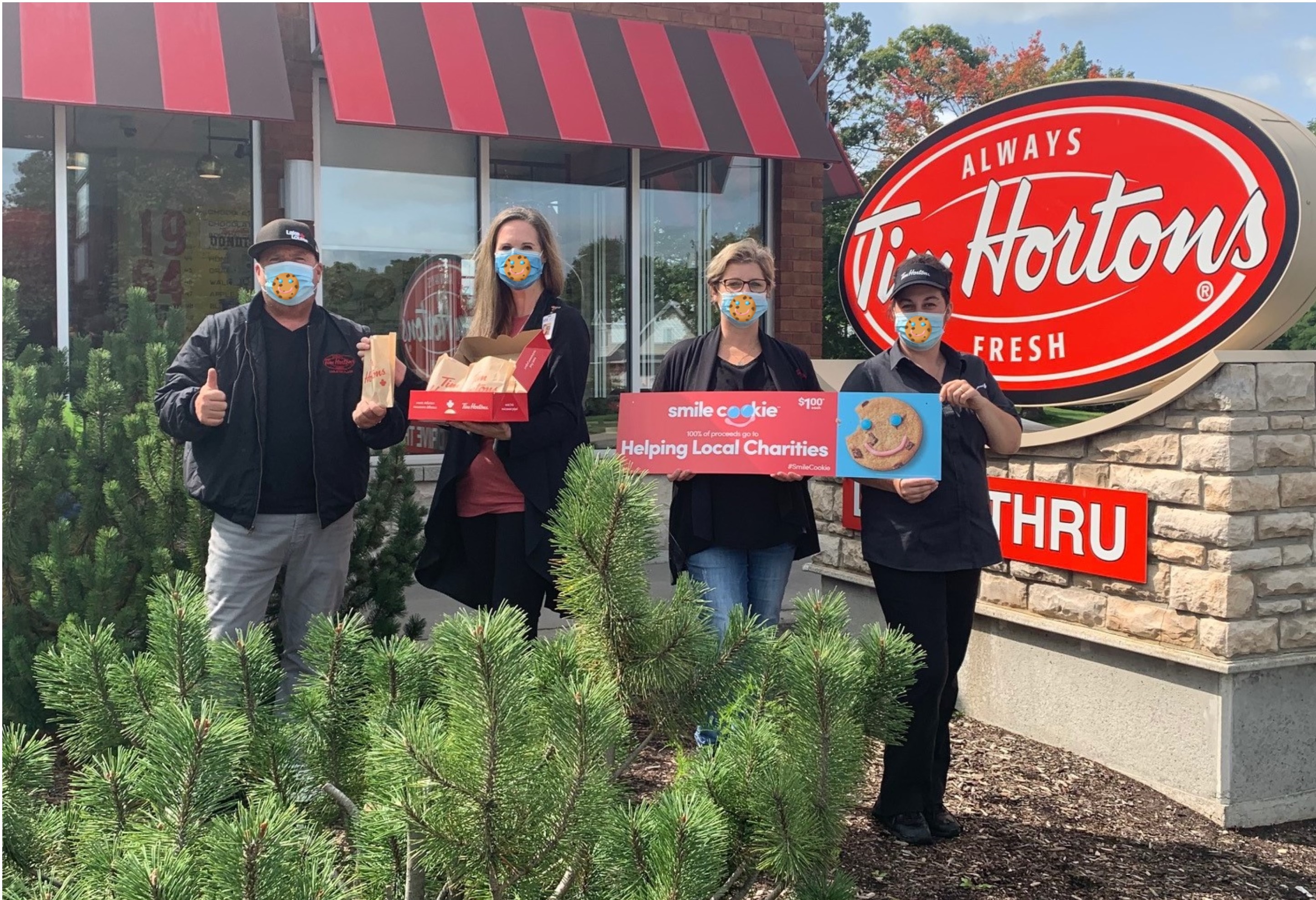 Tim Hortons Smile Cookie Event